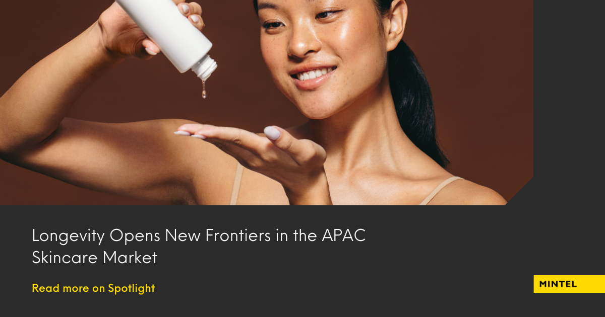 Longevity Opens New Frontiers within the APAC Skincare Market